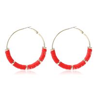 1 Pair Simple Style Classic Style Color Block Beaded Alloy Earrings sku image 13