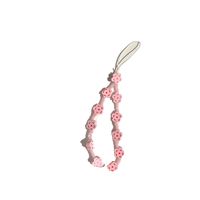 Cute Heart Shape Flower Pc Silica Gel Soft Clay Inlay Artificial Pearls Women's Mobile Phone Chain 1 Piece main image 6