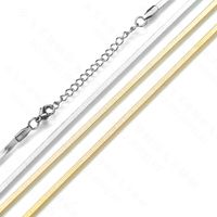Simple Style Solid Color Stainless Steel Plating Necklace 1 Piece main image 4