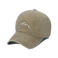 Unisex Fashion Mountain Embroidery Curved Eaves Baseball Cap sku image 6