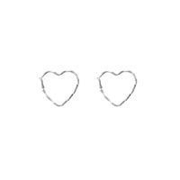 Moda Forma De Corazón Nudo De Lazo Aleación Embutido Perlas Artificiales Diamantes De Imitación Mujeres Pendientes 1 Par main image 2