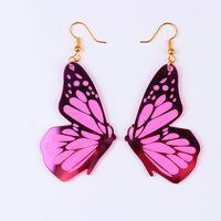 1 Paire Mode Papillon Arylique Femmes Boucles D'oreilles sku image 2