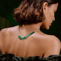 Luxurious Geometric Rhinestone Women's Necklace main image 4