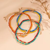 Vacation Ethnic Style Pastoral Star Bead + Ccb Beaded Knitting Women's Necklace 1 Piece main image 3