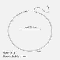 Simple Style Geometric Stainless Steel Plating Necklace sku image 2