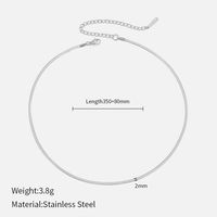 Einfacher Stil Geometrisch Rostfreier Stahl Überzug Halskette sku image 1