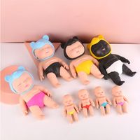 Tpr Unzip Cute Baby Squeeze Tricky Soft Rubber Rebound Toy main image 2