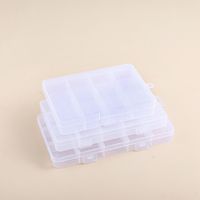 Basic Solid Color Plastic Jewelry Boxes 1 Piece main image 6