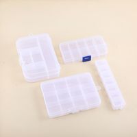 Basic Solid Color Plastic Jewelry Boxes 1 Piece main image 3