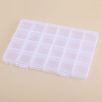 Basic Solid Color Plastic Jewelry Boxes 1 Piece sku image 14