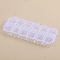 Basic Solid Color Plastic Jewelry Boxes 1 Piece sku image 6