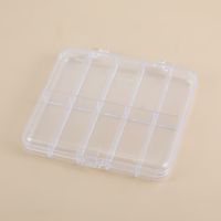 Basic Solid Color Plastic Jewelry Boxes 1 Piece sku image 13