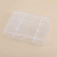 Basic Solid Color Plastic Jewelry Boxes 1 Piece sku image 17