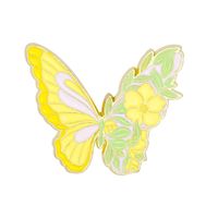 Fashion Butterfly Alloy Plating Unisex Brooches sku image 2