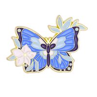 Fashion Butterfly Alloy Plating Unisex Brooches sku image 5