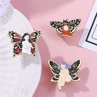 Fashion Cartoon Character Butterfly Alloy Plating Unisex Brooches main image 3