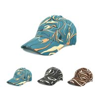Unisex Fashion Swirl Pattern Printing Curved Eaves Baseball Cap main image 1