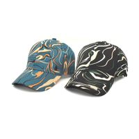 Unisex Fashion Swirl Pattern Printing Curved Eaves Baseball Cap main image 2