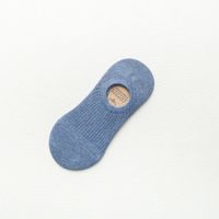Frau Mode Einfarbig Baumwolle Handgemacht Crew Socken Ein Paar sku image 3