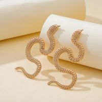 1 Pair Fashion Snake Alloy Plating Women's Drop Earrings sku image 1