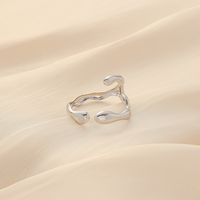 Simple Style Star Heart Shape Stainless Steel Plating Open Ring 1 Piece sku image 4