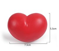 New Creative Pressure Relief Red Love Heart Squeezing Toy main image 2