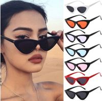 Fashion Solid Color Ac Cat Eye Full Frame Women's Sunglasses main image 6