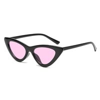 Fashion Solid Color Ac Cat Eye Full Frame Women's Sunglasses sku image 6