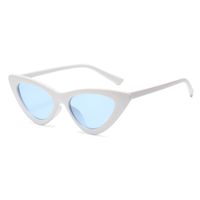 Fashion Solid Color Ac Cat Eye Full Frame Women's Sunglasses sku image 8