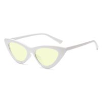 Fashion Solid Color Ac Cat Eye Full Frame Women's Sunglasses sku image 10
