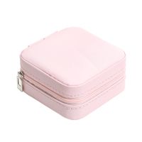 Casual Solid Color Pu Leather Jewelry Boxes main image 4