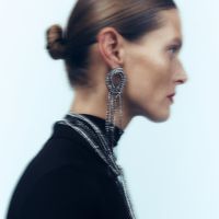 1 Pair Fashion Tassel Alloy Inlay Artificial Gemstones Women's Drop Earrings main image 3