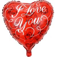 Valentinstag Brief Herzform Aluminiumfolie Datum Luftballons 1 Stück sku image 7
