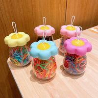 Simple Style Colorful Flower Plastic Polishing Rubber Band 1 Piece main image 1