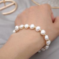 Simple Style Portrait Pearl Beaded Bracelets 1 Piece main image 2