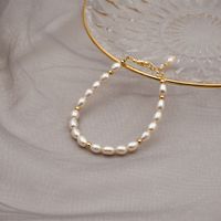 Mode Runden Perle Kupfer Perlen Armbänder 1 Stück main image 3