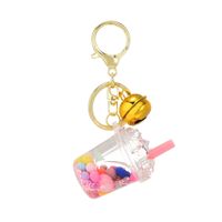 1 Piece Cartoon Style Cup Arylic Unisex Bag Pendant Keychain main image 2