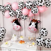 Birthday Cows Emulsion Party Balloons 1 Set main image 4