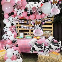 Birthday Cows Emulsion Party Balloons 1 Set main image 2