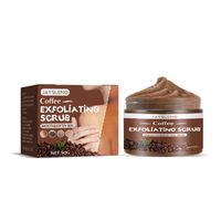 Jaysuing Coffee Scrub Cream Body Skin Deep Cleansing Exfoliating Improve Melanin Brightening Skin Rejuvenation sku image 1