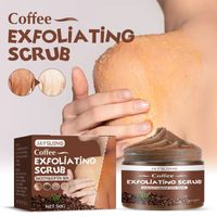 Jaysuing Coffee Scrub Cream Body Skin Deep Cleansing Exfoliating Improve Melanin Brightening Skin Rejuvenation main image 1
