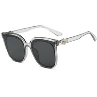 Einfacher Stil Farbblock Ac Quadrat Vollbild Sonnenbrille Der Frauen sku image 6