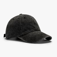 Unisex Japanese Style Solid Color Curved Eaves Baseball Cap sku image 4