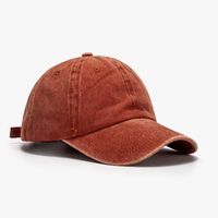 Unisex Japanese Style Solid Color Curved Eaves Baseball Cap sku image 8