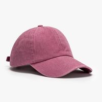 Unisex Japanese Style Solid Color Curved Eaves Baseball Cap sku image 11