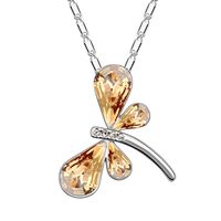1 Piece Fashion Butterfly Alloy Plating Zircon Gold Plated Women's Necklace sku image 2
