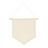 Simple Style Solid Color Cloth Badge Storage Wall Hanging 1 Piece sku image 2