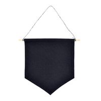 Simple Style Solid Color Cloth Badge Storage Wall Hanging 1 Piece sku image 1
