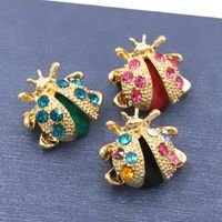 Fashion Flower Alloy Inlay Rhinestones Women's Brooches main image 3