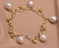 Mode Frucht Perle Kupfer Überzug Armbänder sku image 2